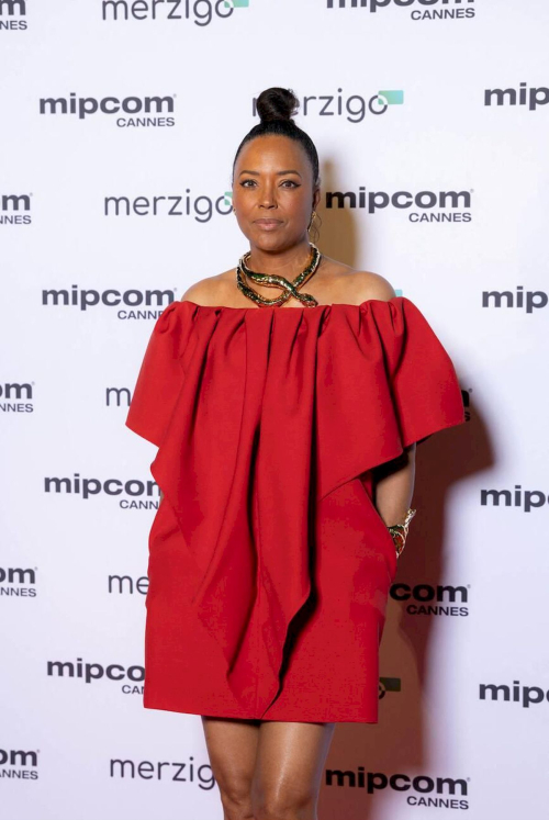 Aisha Tyler at Opening Night Party Mipcom Cannes 2
