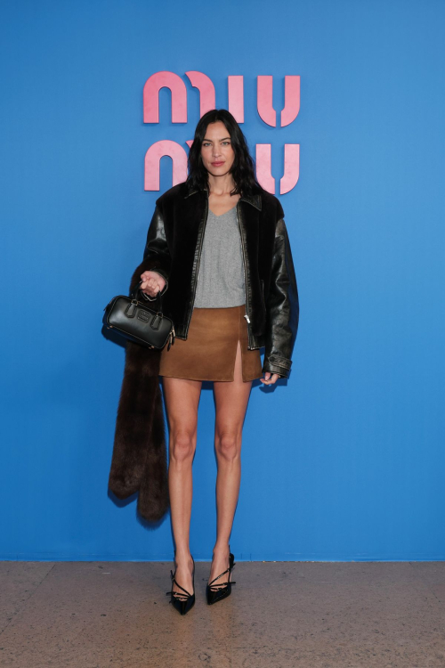 Alexa Chung at Miu Miu Spring Summer 2026 Show Paris, October 2025