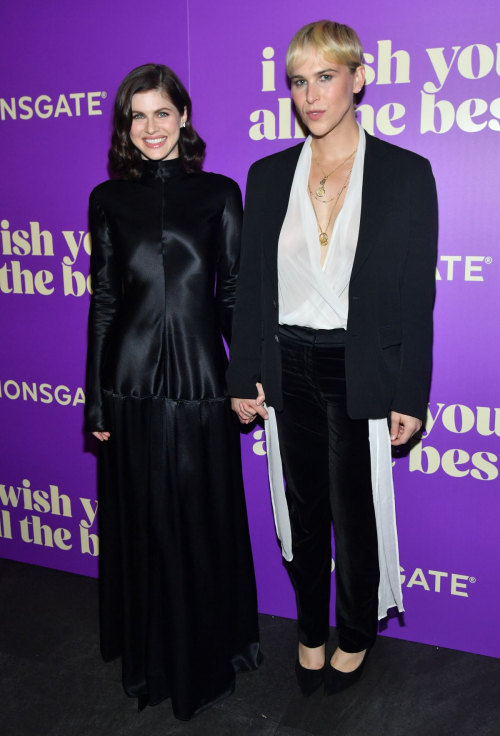 Alexandra Daddario at I Wish You All The Best Premiere, October 2025 1