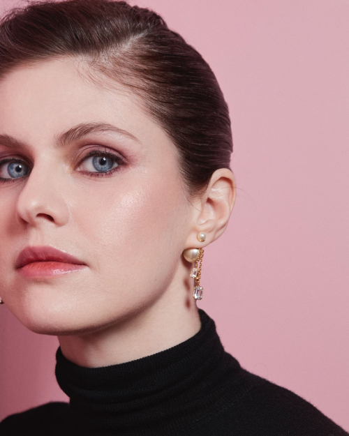 Alexandra Daddario for Dior Beauty, January 2025 1