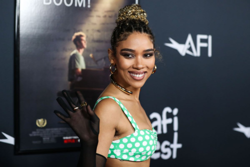Alexandra Shipp at tick tick BOOM World Premiere AFI Fest Hollywood 3