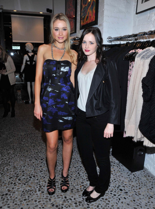 Alexis Bledel at Twinkle by Wenlan Pop-Up Shop Opening Party 2