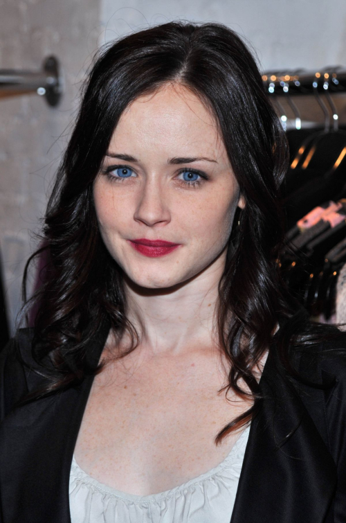 Alexis Bledel at Twinkle by Wenlan Pop-Up Shop Opening Party 4