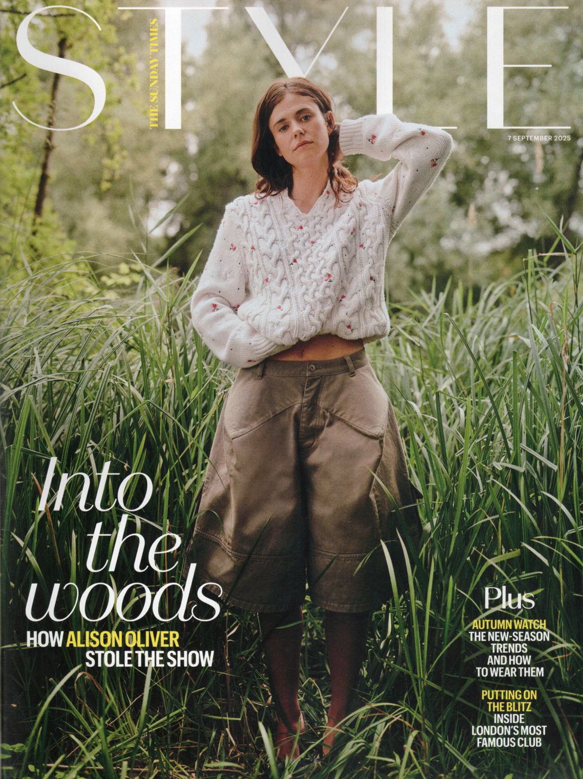 Alison Oliver in Style Magazine, September 2025