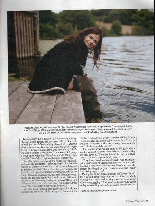 Alison Oliver in Style Magazine, September 2025 1