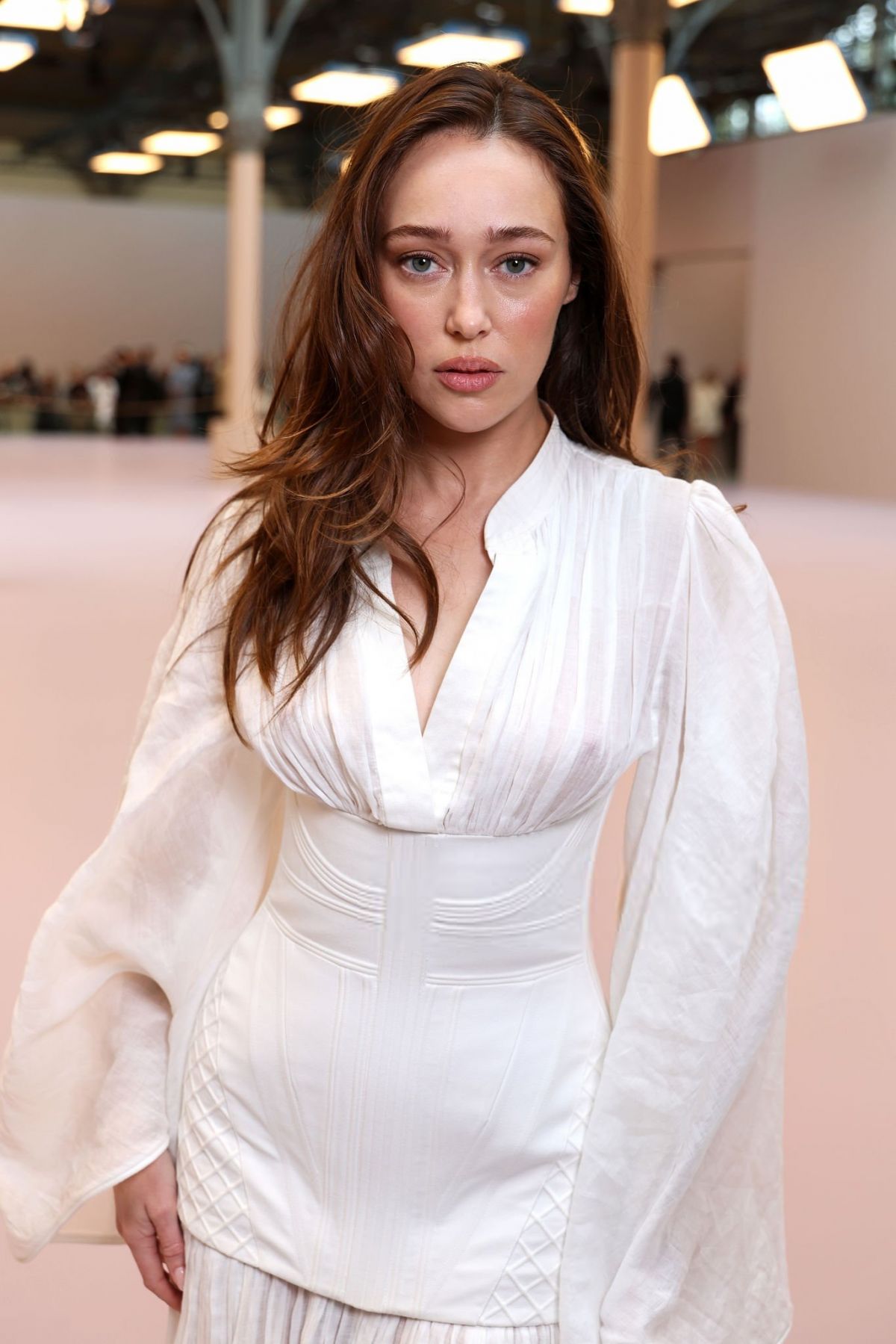 Alycia Debnam Carey at Zimmermann Fashion Show Paris Fashion Week, October 2025