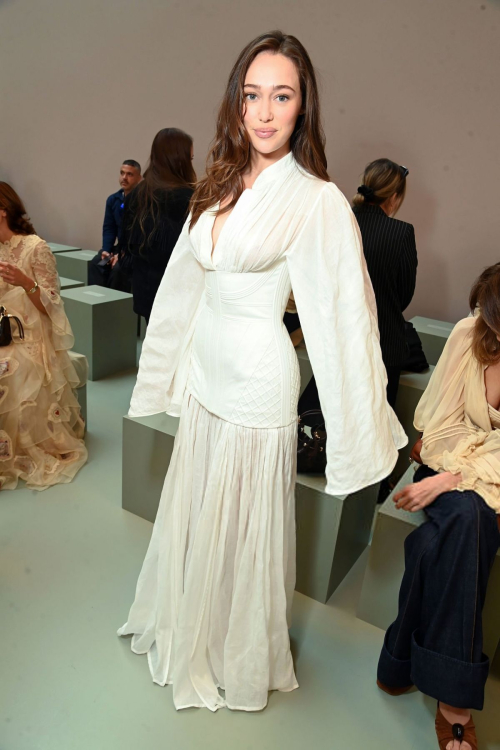 Alycia Debnam Carey at Zimmermann Fashion Show Paris Fashion Week, October 2025 4