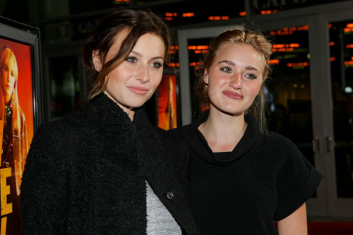 Alyson and AJ Michalka at How I Live Now Premiere Los Angeles, November 2013 1