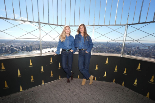Alyson and AJ Michalka Empire State Building New York City 1