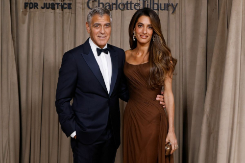 Amal and George Clooney at Clooney Foundation The Albies London, October 2025 2