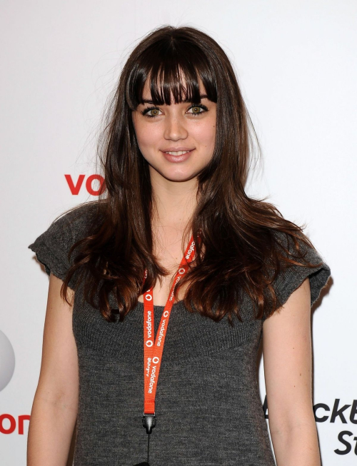 Ana de Armas at Launch of New BlackBerry Storm Madrid 2