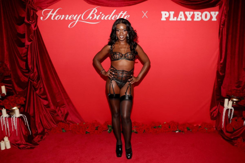 Ana Foxxx at Honey Birdette x Playboy Halloween Party West Hollywood, October 2025 1
