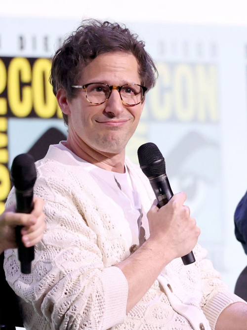Andy Samberg at Comic Con Adult Animation Panel, July 2025