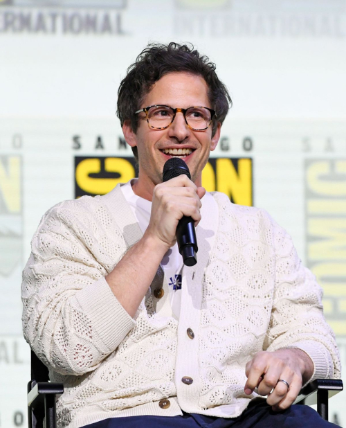 Andy Samberg at Comic Con Adult Animation Panel, July 2025 1