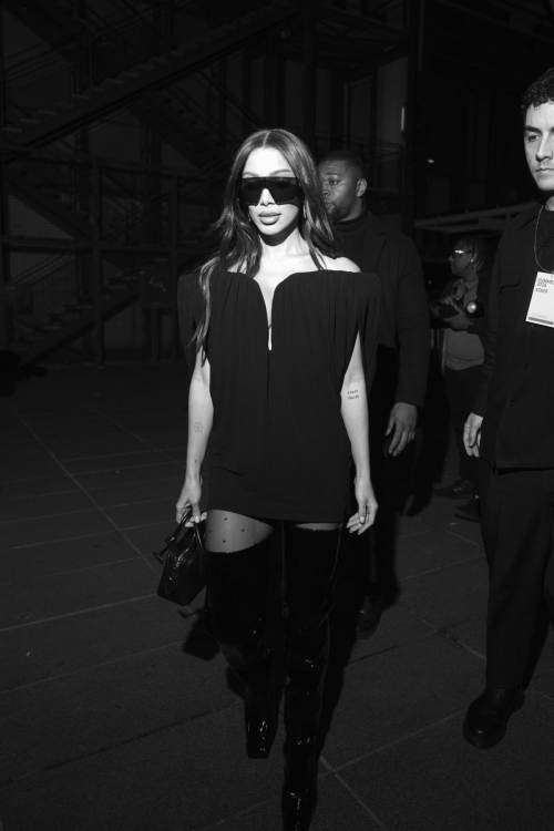 Anitta Leaves Stella McCartney Show Paris Fashion Week, September 2025
