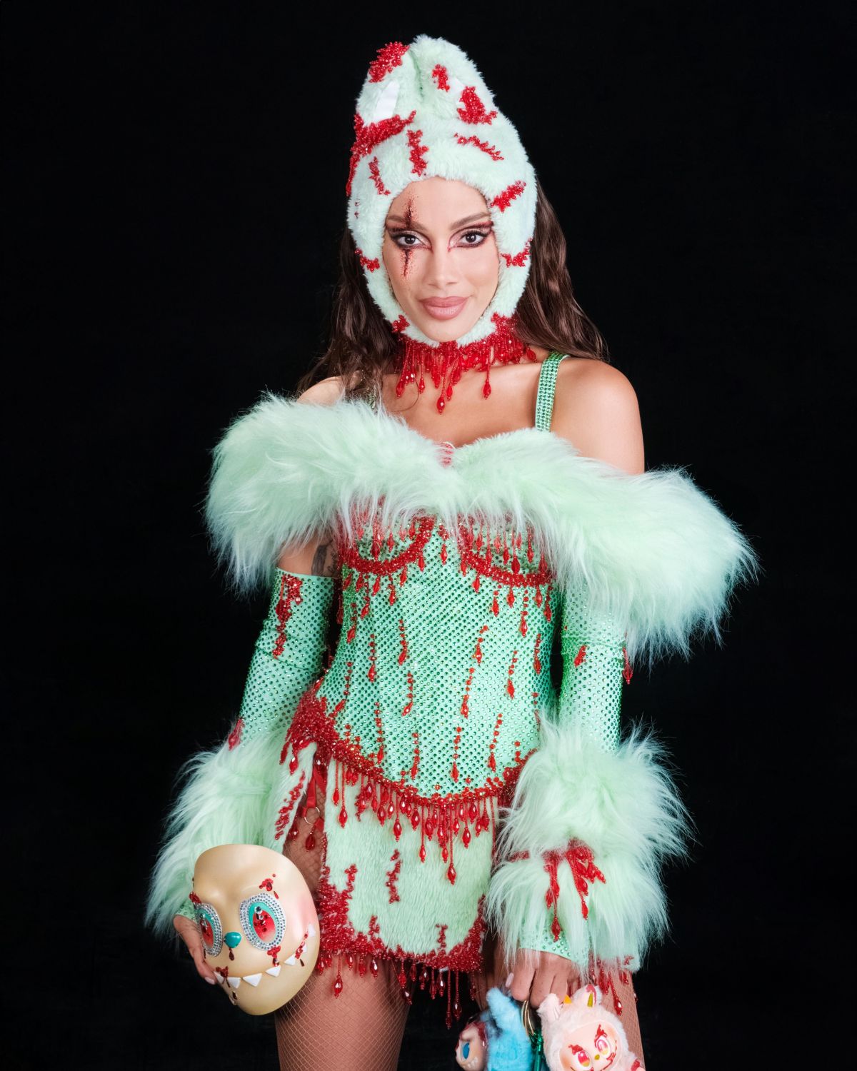 Anitta Sephora Halloween Ball Photoshoot, October 2025