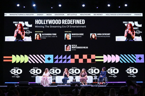 Anna Cathcart at Forbes Under 30 Summit, August 2025 1