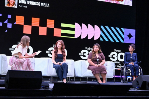 Anna Cathcart at Forbes Under 30 Summit, August 2025 2