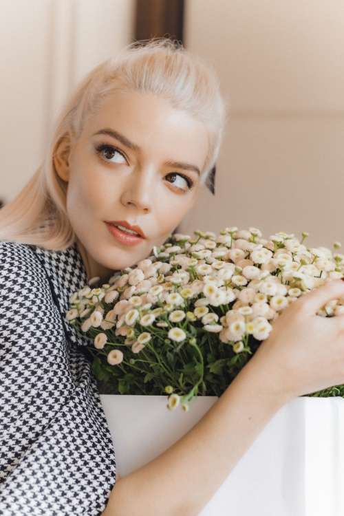 Anya Taylor-Joy for British Vogue Before Dior Paris Fashion Week, October 2025