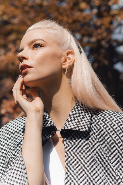 Anya Taylor-Joy for British Vogue Before Dior Paris Fashion Week, October 2025 2