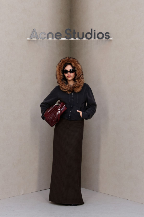 Ariana Greenblatt at Acne Studios Show Paris Fashion Week, January 2025 5