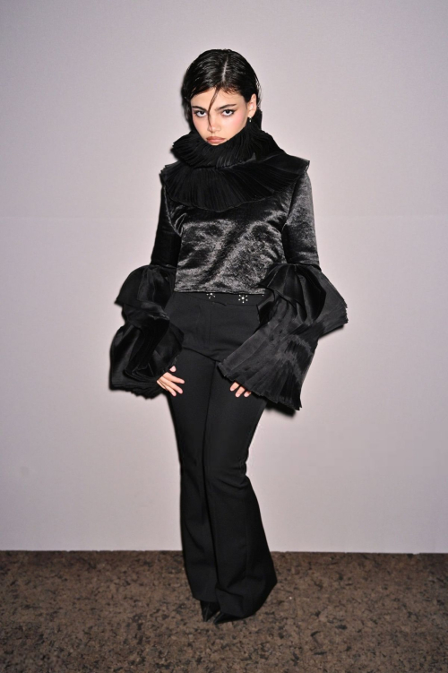 Ariana Greenblatt at McQueen Show Paris Fashion Week, October 2025