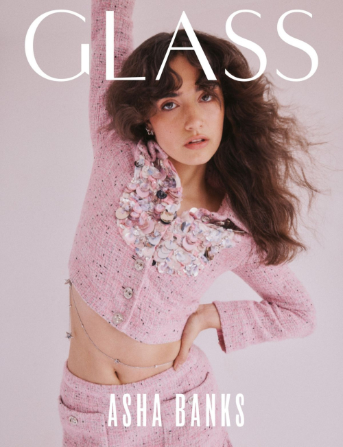 Asha Banks features for Glass Magazine Autumn 2025