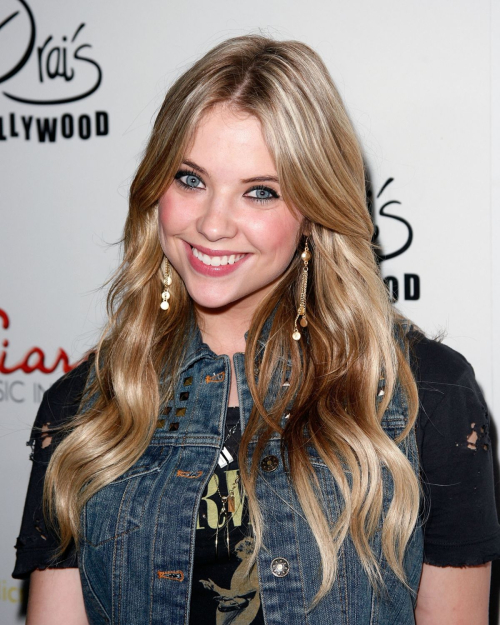 Ashley Benson at Microsoft Tag Celebrates Ciara Album Release Hollywood 2010 4