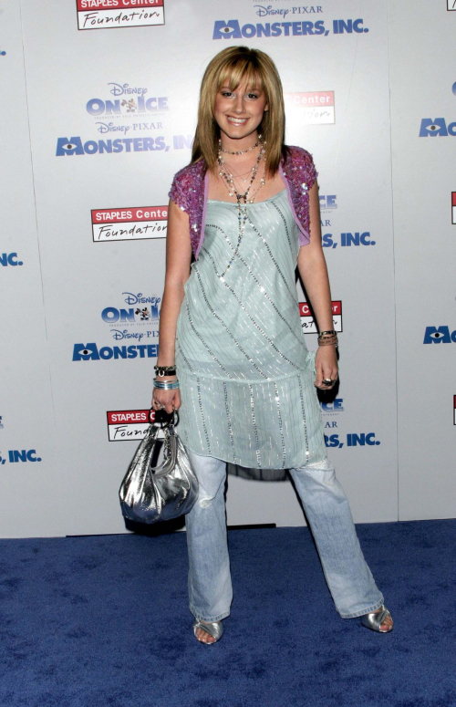 Ashley Tisdale at Monsters INC on Ice Opening Night