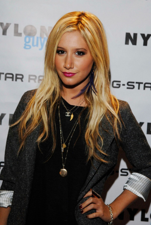 Ashley Tisdale at NYLON Guys November Issue Launch West Hollywood
