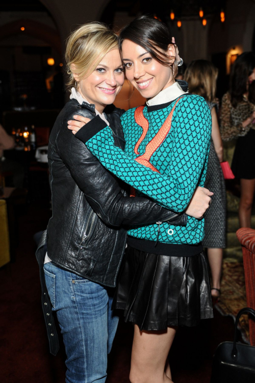 Aubrey Plaza at Dannijo + Rashida Jones Private Dinner 1