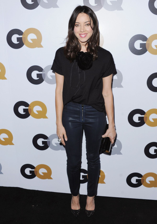 Aubrey Plaza at GQ Men of the Year Party, 2012 1