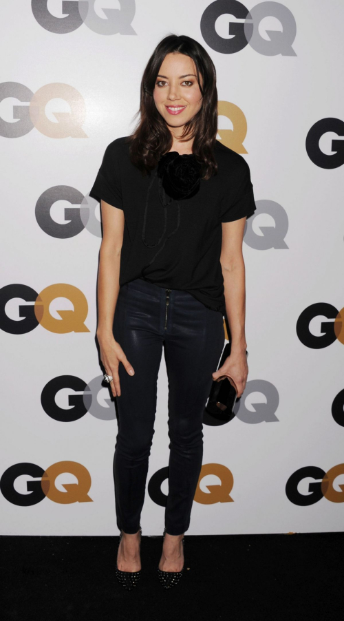 Aubrey Plaza at GQ Men of the Year Party, 2012 4