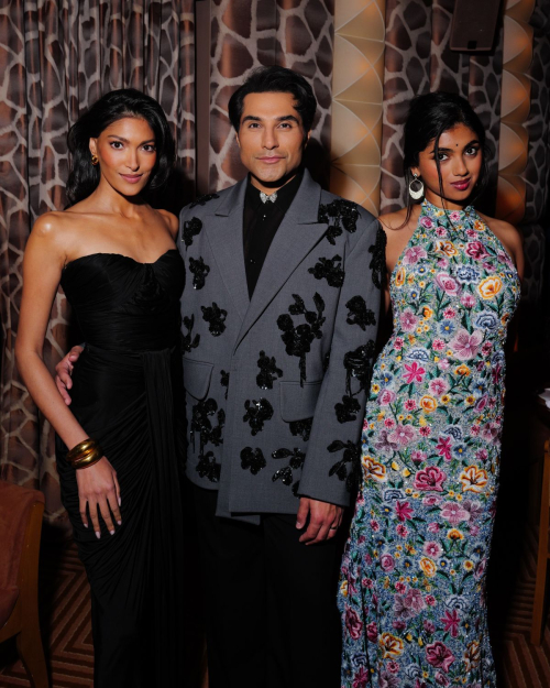 Avantika OUSHQ CFDA Fashion Partnership Launch Diwali Noir New York