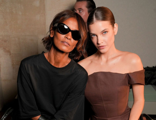 Barbara Palvin at Balenciaga Fashion Show Paris Fashion Week, October 2025 1