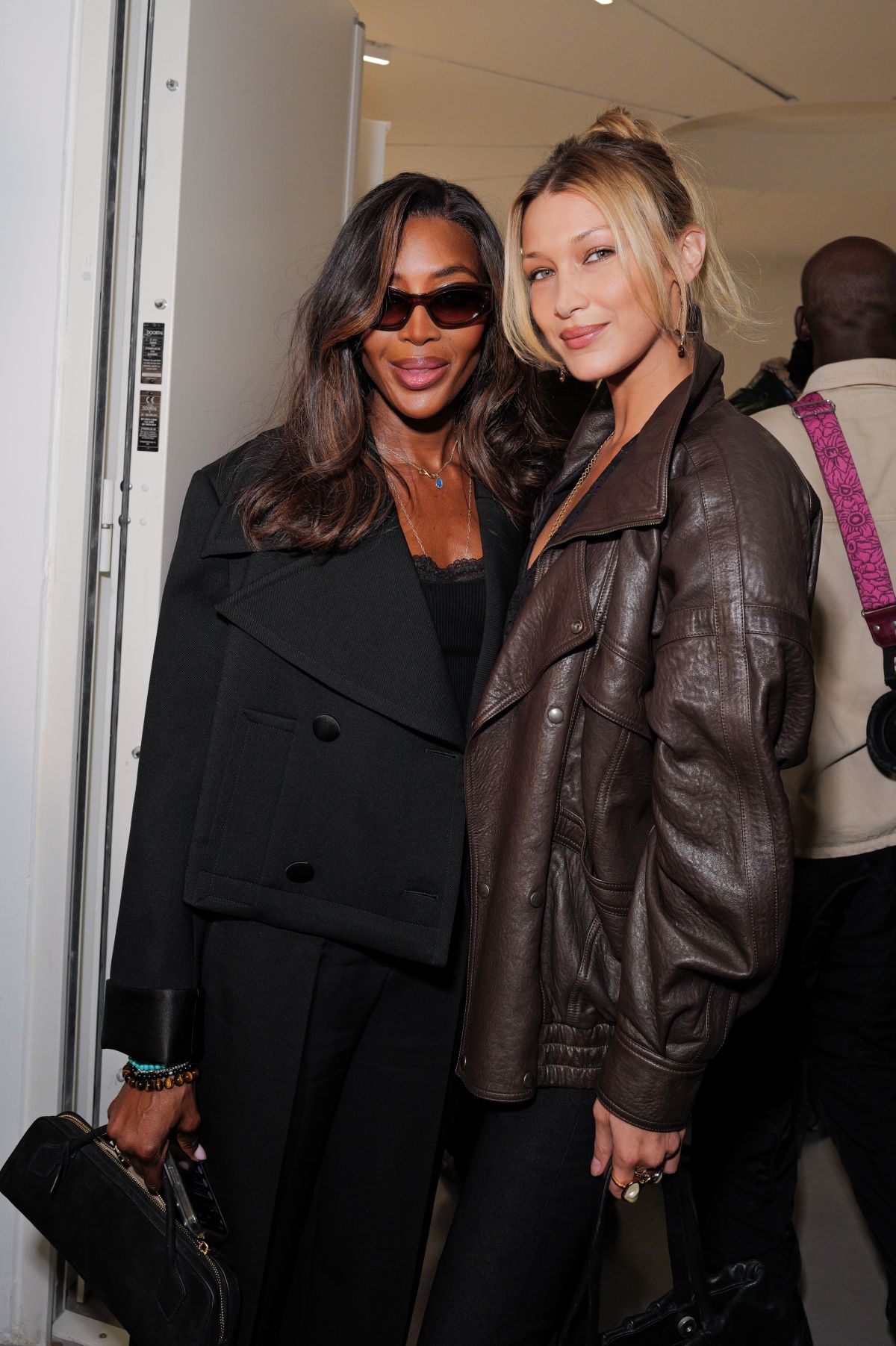 Bella Hadid at Virgil Abloh: The Codes Opening Reception Paris, September 2025