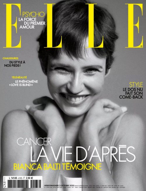 Bianca Balti in Elle France, October 2025