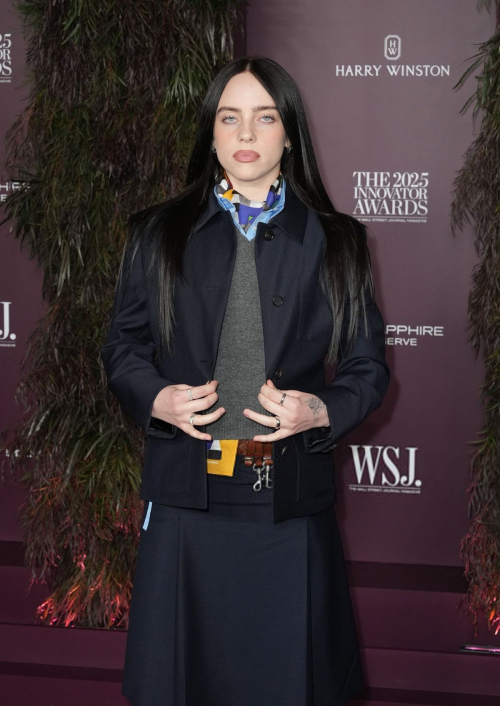 Billie Eilish at WSJ Innovator Awards, October 2025