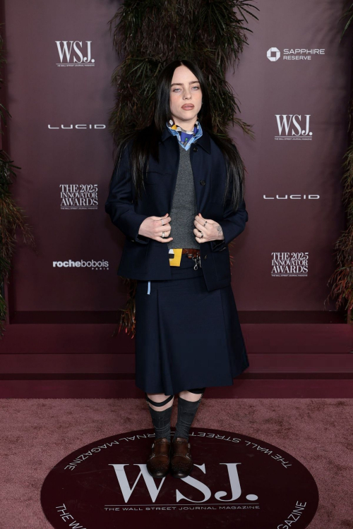 Billie Eilish at WSJ Innovator Awards, October 2025 6