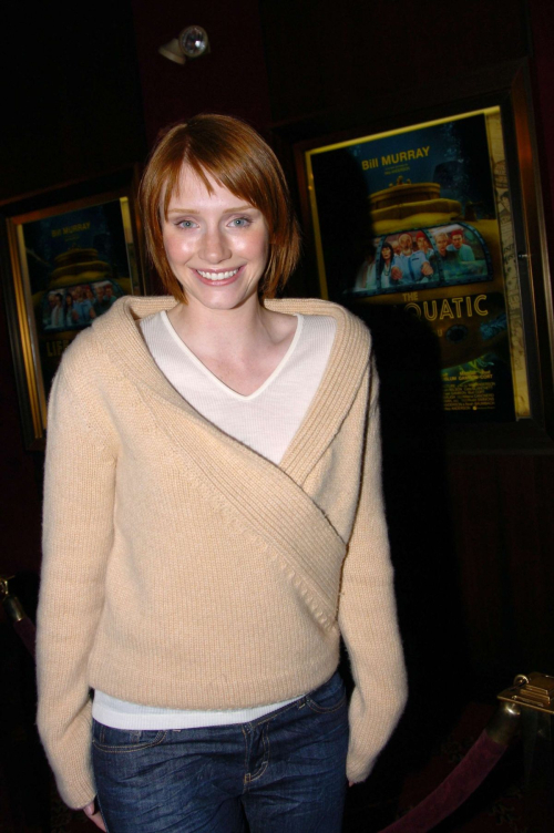 Bryce Dallas Howard at The Life Aquatic Premiere NYC, December 2004