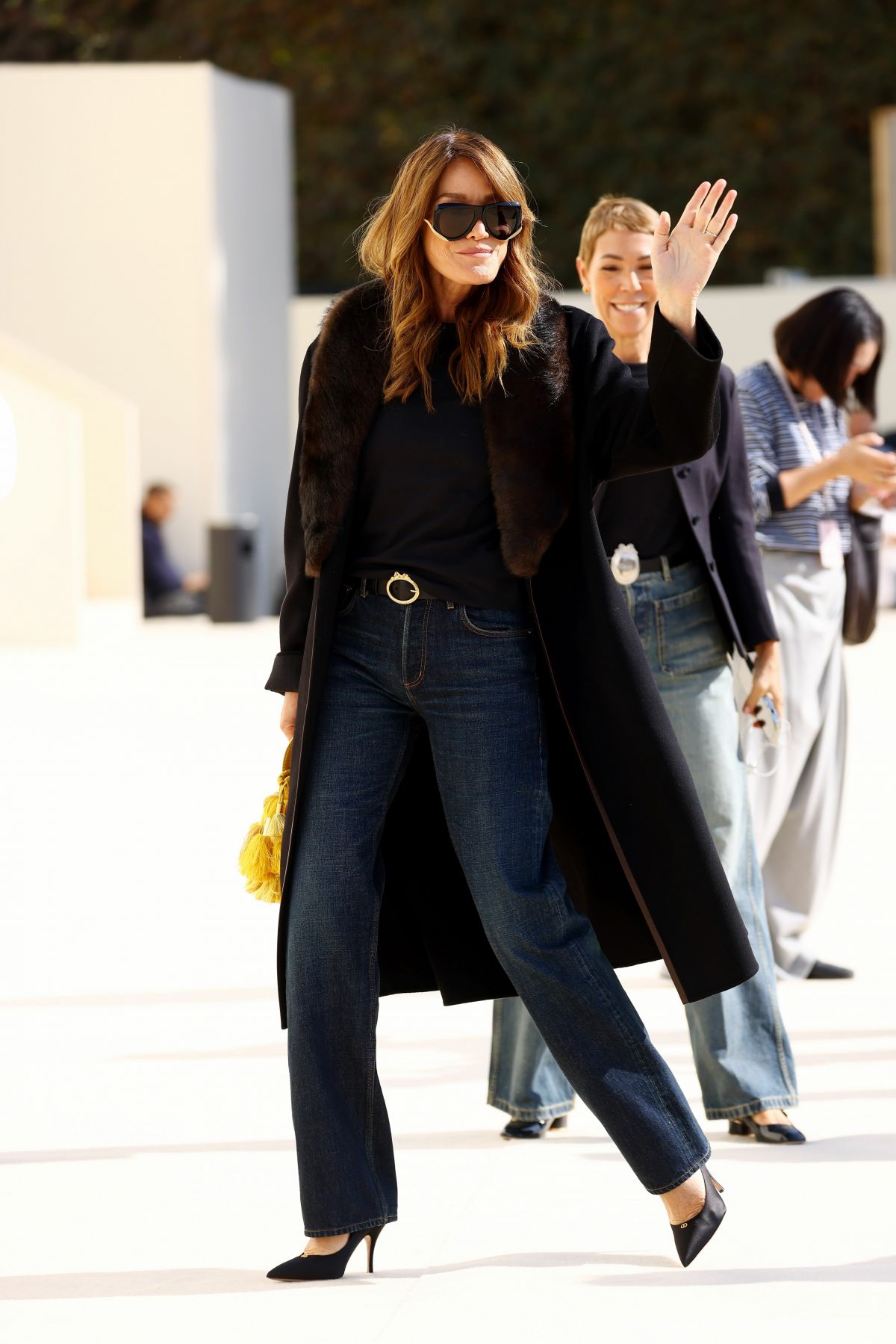Carla Bruni at Christian Dior SS2026 Show Paris Fashion Week, October 2025