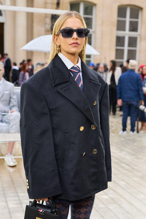 Caroline Daur at Thom Browne Fashion Show Paris Fashion Week, October 2025