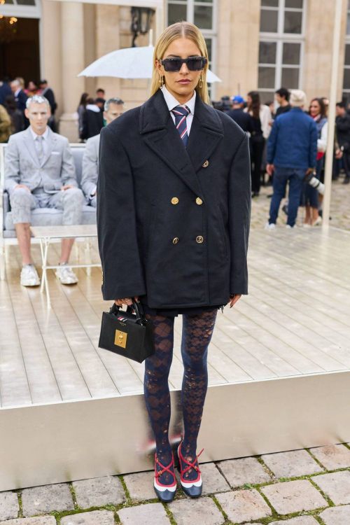 Caroline Daur at Thom Browne Fashion Show Paris Fashion Week, October 2025 1