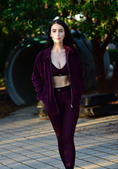 Caylee Cowan Alo Photoshoot in Los Angeles, October 2025 6