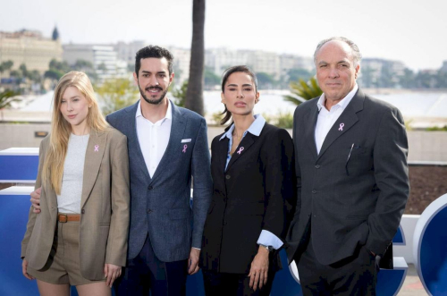 Cela Lopes at Live Elevator Pitch Photocall Mipcom Cannes 3