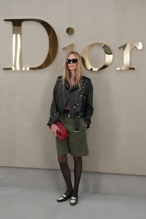 Charlize Theron at Christian Dior Fashion Show Paris Fashion Week, October 2025