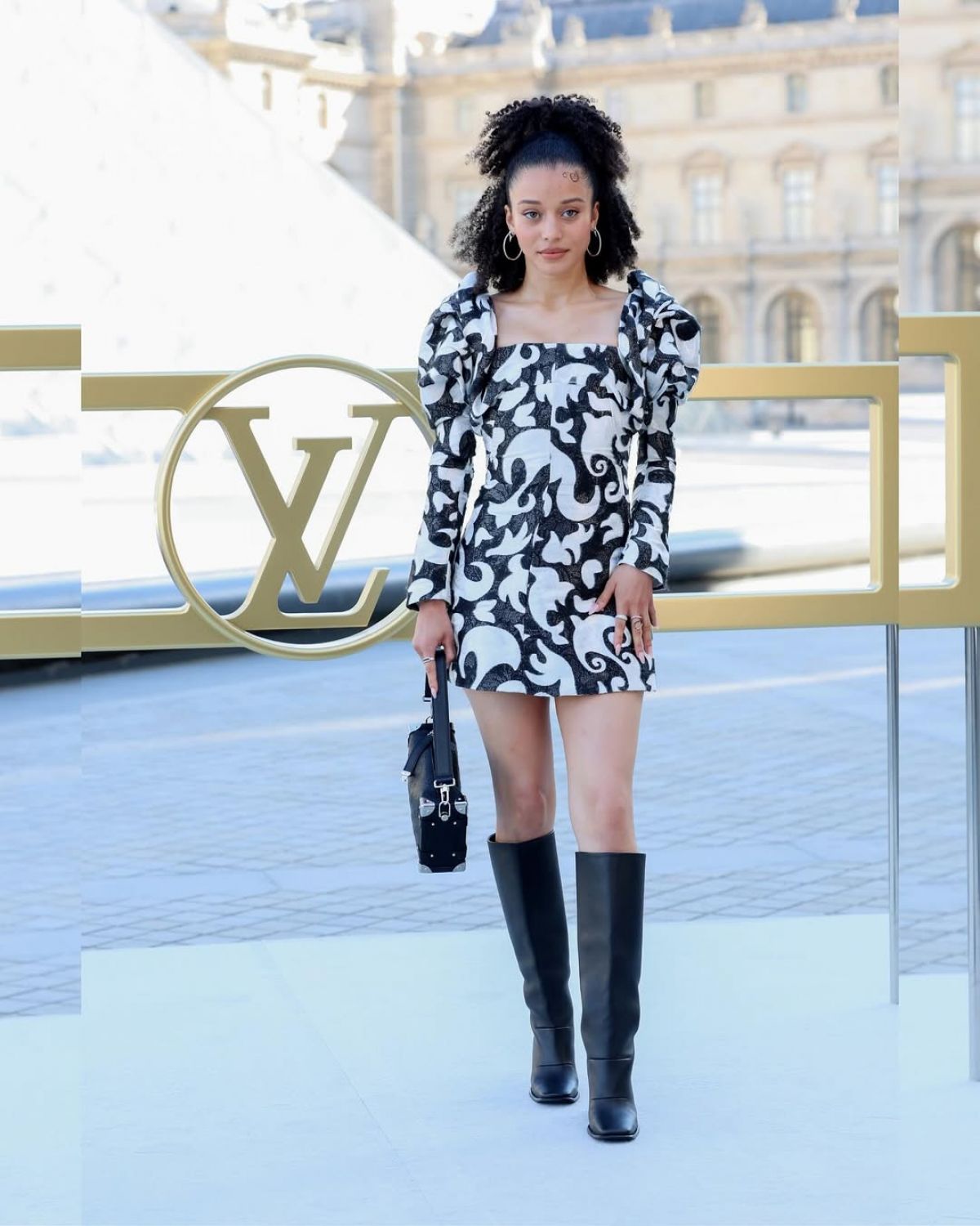 Chase Infiniti at Louis Vuitton Show Paris, September 2025