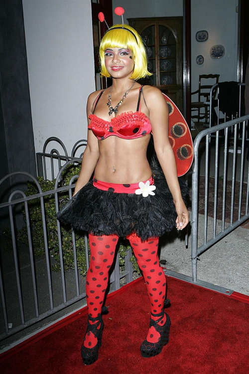 Christina Milian at Pur Jeans Halloween Bash, October 2008 3