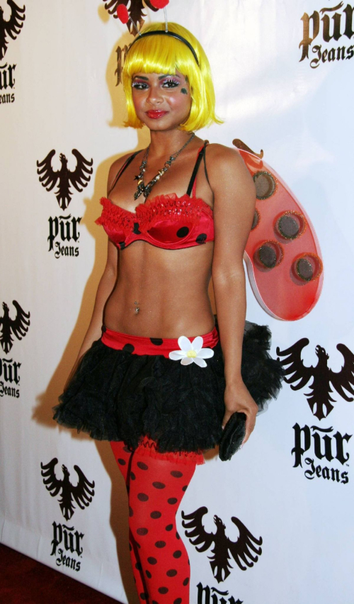 Christina Milian at Pur Jeans Halloween Bash, October 2008 4