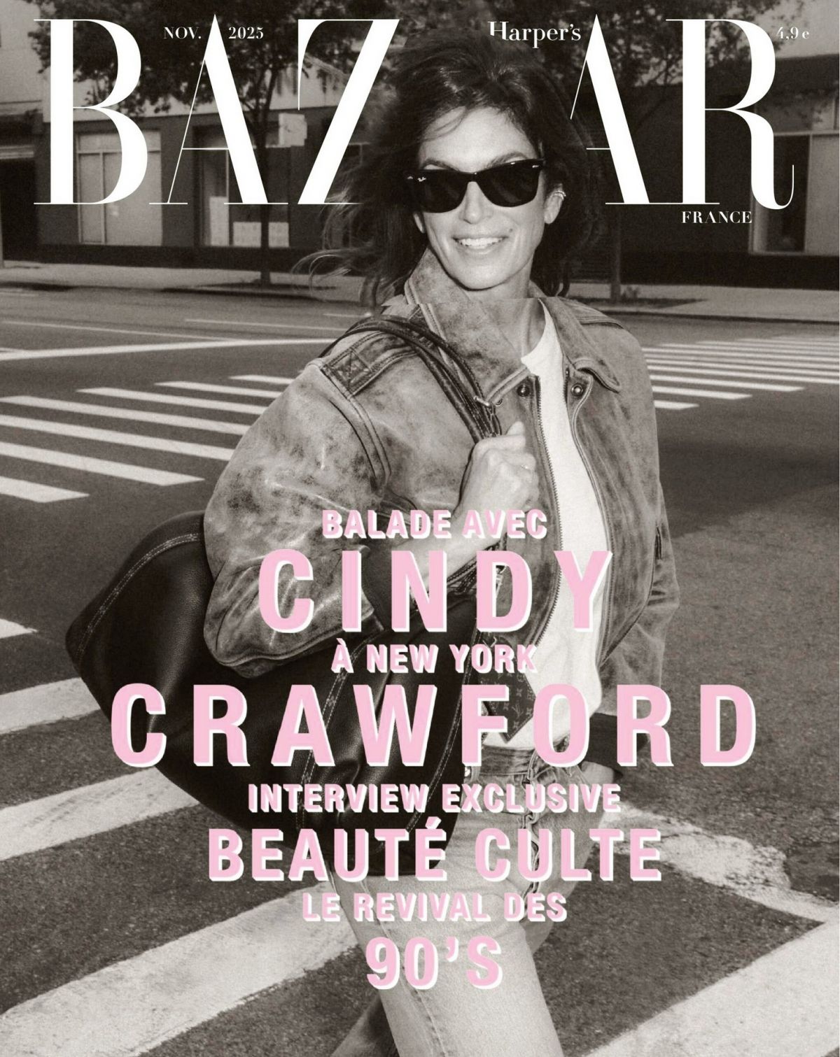 Cindy Crawford in Harper’s Bazaar France, November 2025